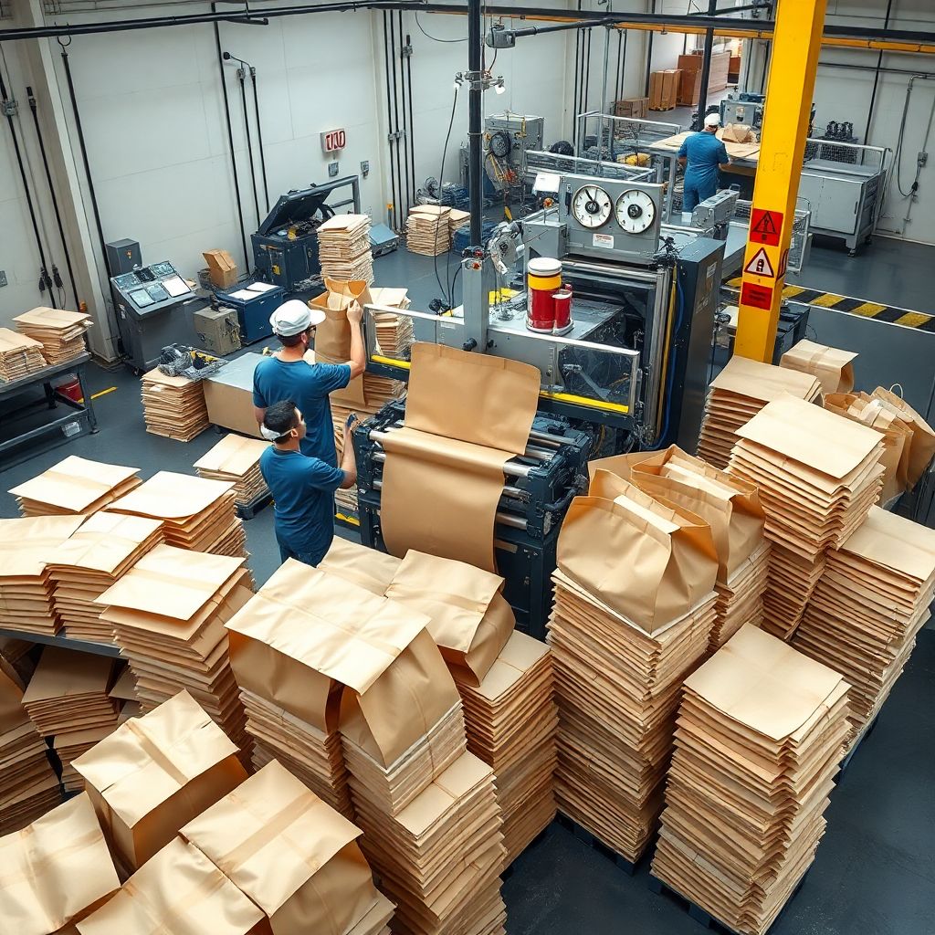 Maquinas para Hacer Bolsas de Papel