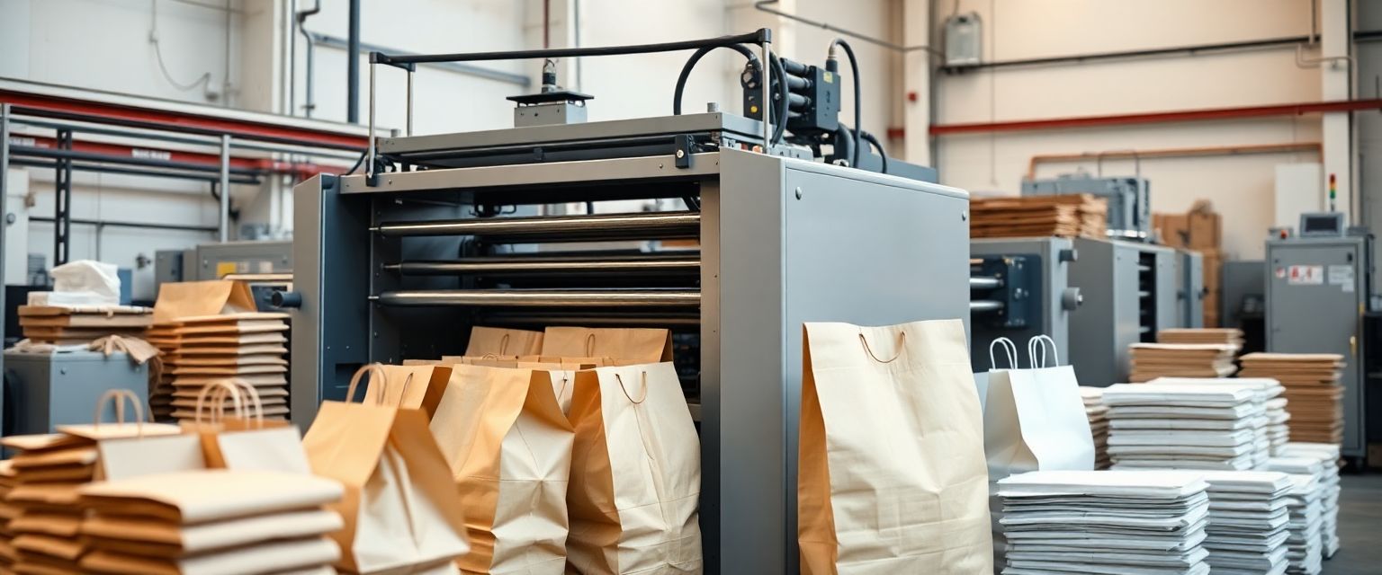 Maquinas para Hacer Bolsas de Papel