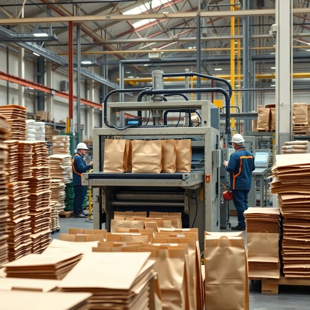 Maquinas para Hacer Bolsas de Papel Kraft