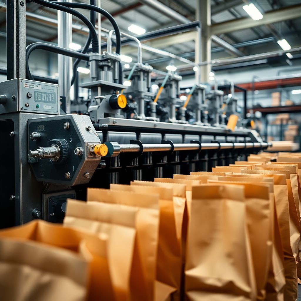 Maquinas para Hacer Bolsas de Papel Kraft