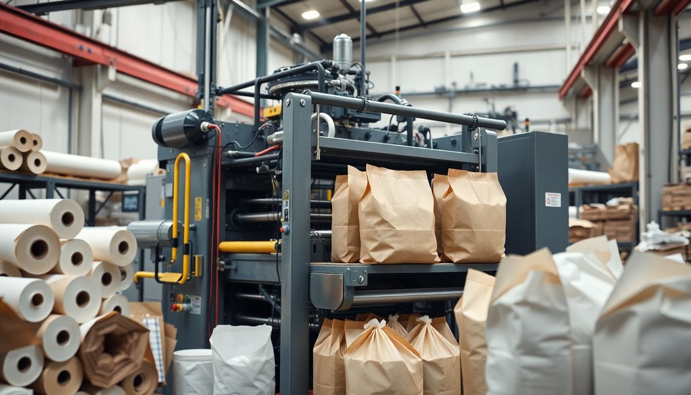 Maquinas para Hacer Bolsas de Papel